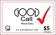 Good Call phone card for Canada