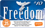 $10.00 Freedom phone card