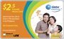 $2.50 Globe Kababayan prepaid phone card