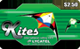 $2.50 Kites prepaid phone card