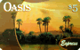 $5.00 Oasis prepaid phone card