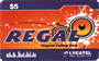 $5.00 Regal phone card