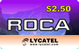 $2.50 Roca phone card