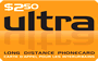 $2.50 Ultra phone card
