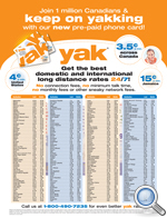 Yak Calling Card English Poster