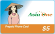 Asia One Phone Card