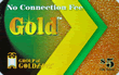 Gold phone card for Argentina-Bahia Blanca